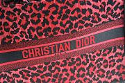 Dior Tote Book Mizza Red 1286 Size 41.5x34.5x16 cm - 6