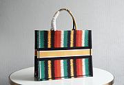 Dior Tote Book Multi Clolor 1286 Size 41.5 cm - 5