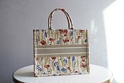 Dior Tote Book Hibiscus Large 1286 Size 41.5x35x18 cm - 5