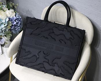 Dior Tote Book Tassel Series Black M1286 Size 41.5X32X5 cm