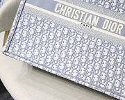 Dior Book Tote Gray M1286 Size 41.5x32 cm - 4