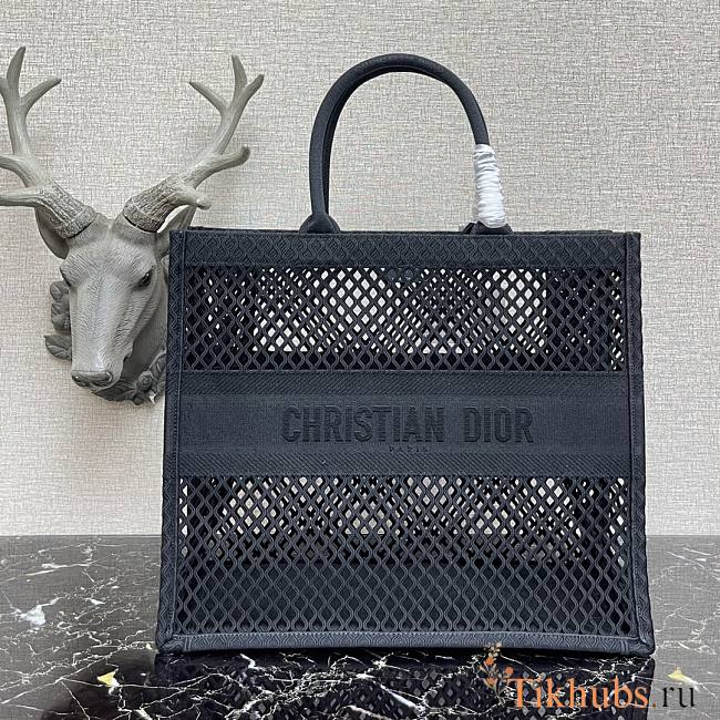 Dior Book Tote Series In Lights Black Size 41 - 1