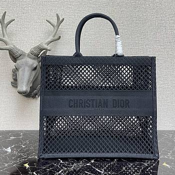 Dior Book Tote Series In Lights Black Size 41