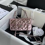 Chanel Handbag Pink AS1665 Size 18x11x5 cm - 5