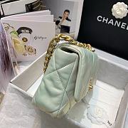 Chanel 19 Bag Flap Bag Symphony White AS1160 Size 26 cm - 2