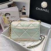 Chanel 19 Bag Flap Bag Symphony White AS1160 Size 26 cm - 5