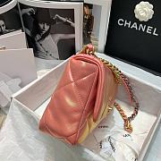 Chanel 19 Bag Flap Bag Symphony Pink AS1160 Size 26 cm - 6