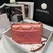 Chanel 19 Bag Flap Bag Symphony Pink AS1160 Size 26 cm - 5