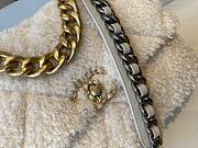 Chanel Lamb Hair Flap Bag AS1160 Size 26 - 5