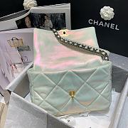 Chanel 19 Bag Flap Bag Symphony White AS1161 Size 30 cm - 4