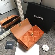 Chanel Latest Small Flap Bag Classic Brown AS1160 Size 16x26x9cm - 6