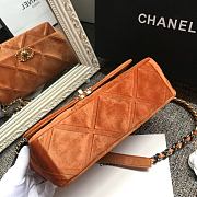 Chanel Latest Small Flap Bag Classic Brown AS1160 Size 16x26x9cm - 3