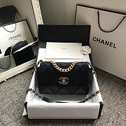 Chanel Latest Small Flap Bag Classic Black AS1160 Size 16x26x9cm - 5