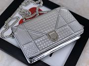 Dior Ama Woc Chain Bag Silver 19 cm - 1