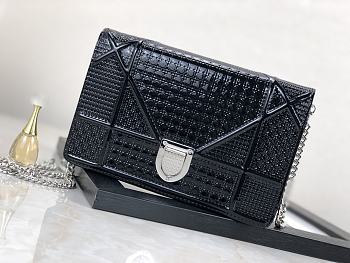 Dior Ama Woc Chain Bag Black 19 cm