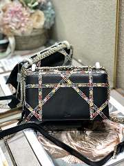 Dior Ama Imported Cowhide Embroidery 01180 Size 25 cm - 3