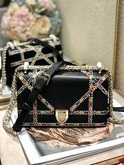 Dior Ama Imported Cowhide Embroidery 01180 Size 25 cm - 5