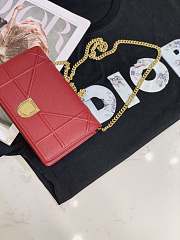 Dior Ama Woc Chain Bag Red 19 cm - 6