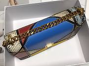 Diorama Snakeskin Patchwork Color Size 25x15.5x8 cm - 3