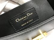 30 Montaigne Chain Bag In Plain Weave Black M9204 Size 17.5x11.5x 5 cm - 4