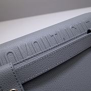 Dior Montaigne Waist Bag WOC 2-in-1 Gray 9909 Size 19x12.5x4 cm - 2