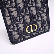 Dior 30 Montaigne Long Wallet/Crossbody Bag 0325 Size 20x17x1.5 cm - 3