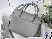 Dior St Honoré Gray Enamel Buckle M8012 Size 25x19x12 cm - 2