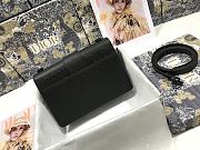 Montaigne Frosted Palm Print 30 Black M9203 Size 24x17x8 cm - 4