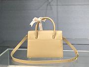 Dior 30 Montaigne St Honoré Grained Calfskin Size 25x19x12 cm - 6