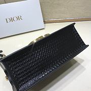 Dior 30 Montaigne Bag In Bronze Black Size 25cm - 2