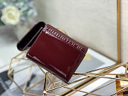 Montaigne Montaigne Three-Fold Wallet Dark Red Size 10x8.5x2 cm - 5