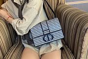 Dior 30 Montaigne Palm Print Series Black/White Size 24x17x8 cm - 2