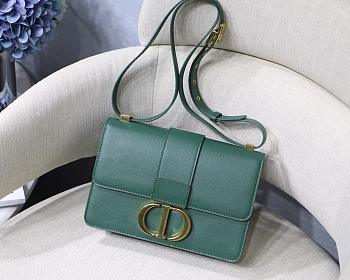 Dior 30 Montaigne Retro Green M9030 Size 24x17x8cm