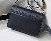 Dior 30 Montaigne Black M9030 Size 24x17x8cm - 4