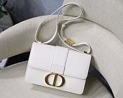 Dior 30 Montaigne White M9030 Size 24x17x8cm - 1