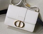 Dior 30 Montaigne White M9030 Size 24x17x8cm - 4