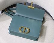 Dior 30 Montaigne Retro Blue M9030 Size 24x17x8cm - 5