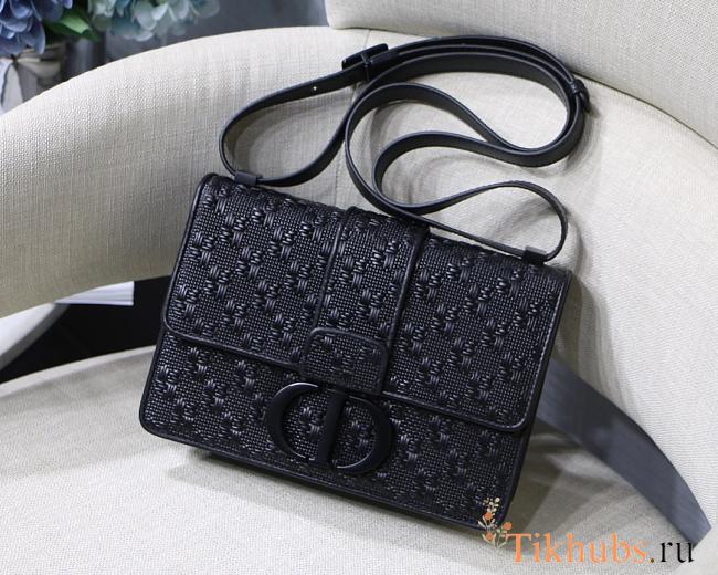 Dior 30 Montaigne Extreme Black Series Size 24x17x8cm - 1