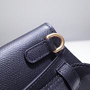 Dior Saddle Bag With Belt Black 1003L Size 18.5x11x2 cm - 3