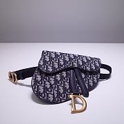 Dior Saddle Bag With Belt Oblique 1003L Size 18.5x11x2 cm - 1