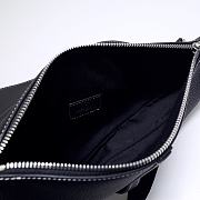 Dior Pre-Fall Men's Saddle Bag Black 83146 Size 20x28.6x5 cm - 5