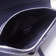 Dior Pre-Fall Men's Saddle Bag Dark Blue 83146 Size 20x28.6x5 cm - 6