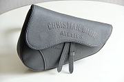 Dior Pre-Fall Men's Saddle Bag Gray 83146 Size 20x28.6x5 cm - 1