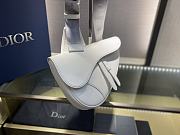 Dior Saddle Bag White 093 Size 20x28.6x5 cm - 6