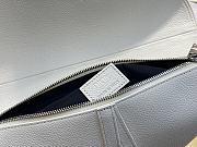 Dior Saddle Bag White 093 Size 20x28.6x5 cm - 5