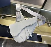 Dior Saddle Bag White 093 Size 20x28.6x5 cm - 4