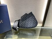 Dior Saddle Bag (Couple Style) Latest Fabric 093 Size 20x28.6x5 cm - 5