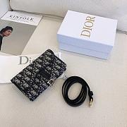 Dior Saddle Pocket 650 Size 17x10x3.5cm - 3