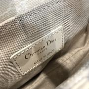 Dior Saddle Hot Bag Small White Size 19.5cm - 4