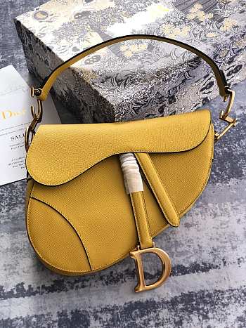 Saddle Bag Yellow 900 Size 20x16x6.5cm